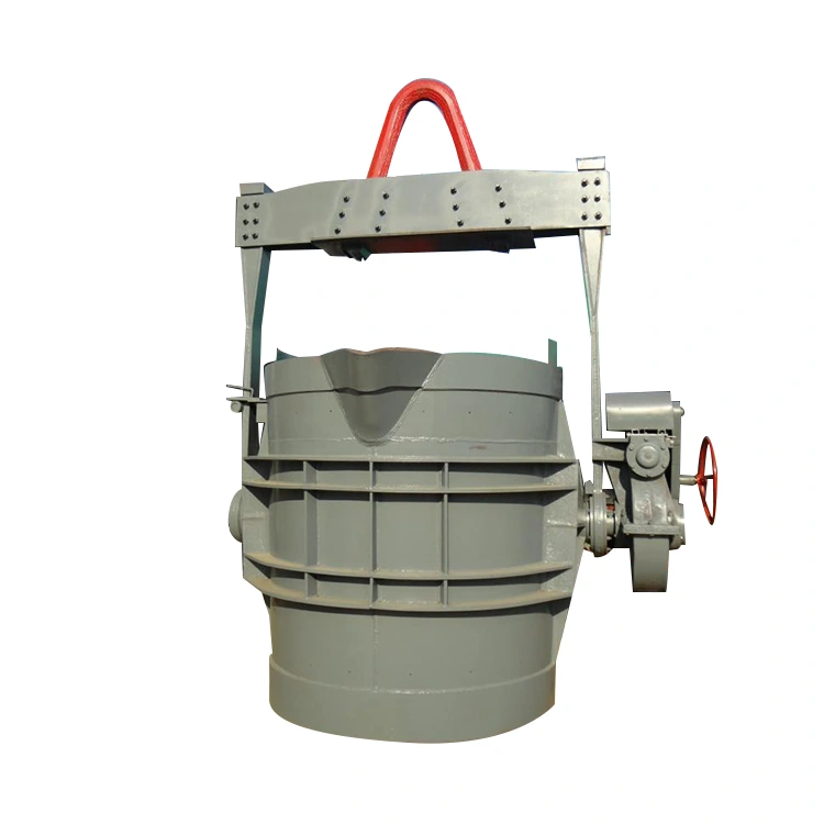 Fast järnsmälttank